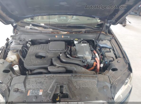 3LN6L5LU2JR621668 2018 LINCOLN MKZ HYBRID Blue Widok z tyłu