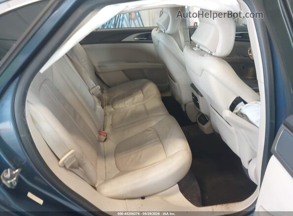 3LN6L5LU2JR621668 2018 LINCOLN MKZ HYBRID Blue Widok naklejki z numerem VIN