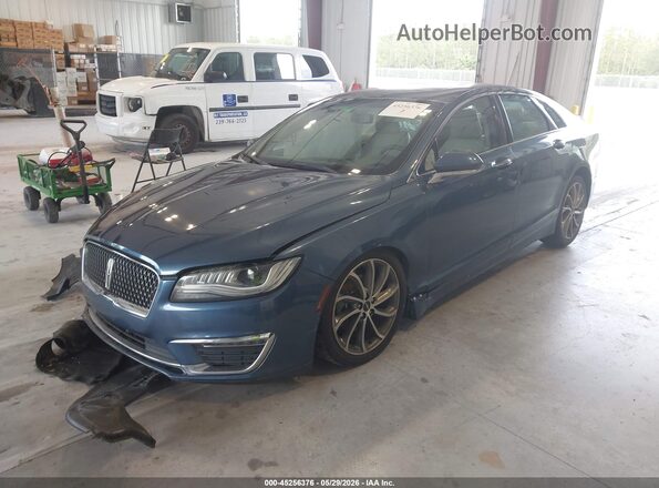 3LN6L5LU2JR621668 2018 LINCOLN MKZ HYBRID Blue Przód lewy