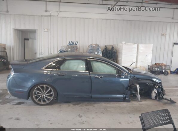 3LN6L5LU2JR621668 2018 LINCOLN MKZ HYBRID Blue Widok wnętrza 360 stopni