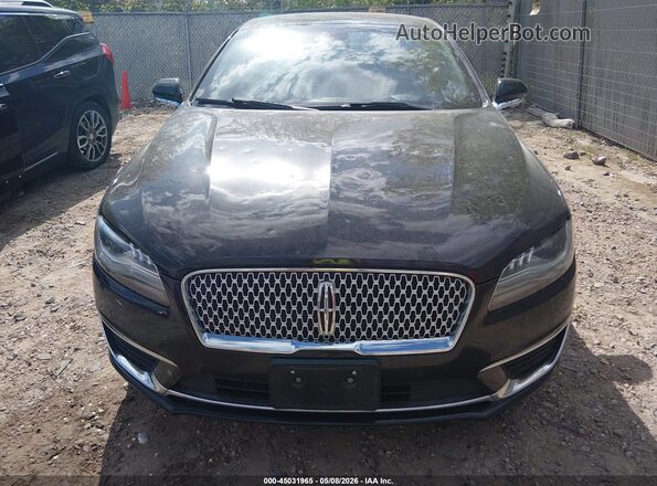 3LN6L5LU4JR608775 2018 LINCOLN MKZ HYBRID Черный Вид щитка приборов
