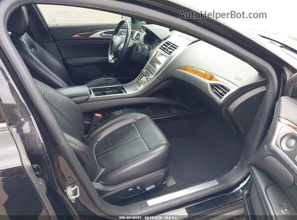 3LN6L5LU7LR606263 2020 LINCOLN MKZ Black Вид салону спереду