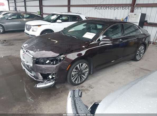 3LN6L5LUXLR604054 2020 LINCOLN MKZ Burgundy Передня ліва чверть