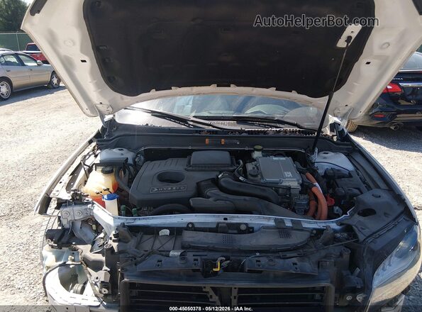 3LN6L5MU2HR606578 2017 LINCOLN MKZ HYBRID White Vista trasera