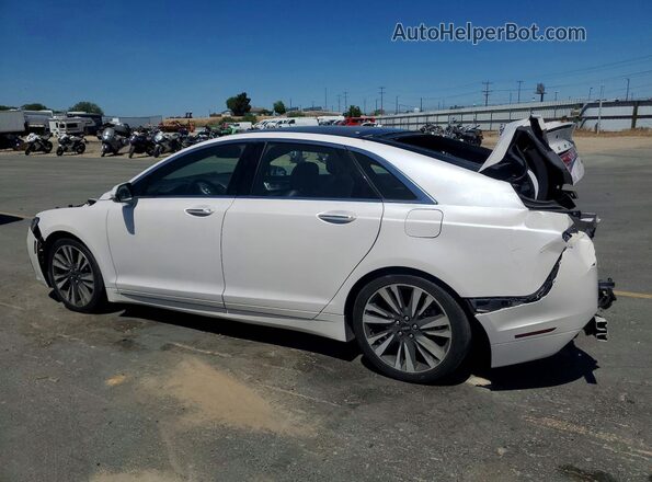 3LN6L5MU5JR627480 2018 LINCOLN MKZ Белый Задняя левая четверть