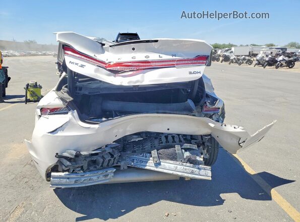 3LN6L5MU5JR627480 2018 LINCOLN MKZ Белый Вид сзади