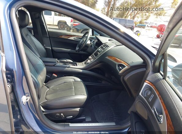 3LN6L5MU6KR607675 2019 LINCOLN MKZ HYBRID Blue Вид салону спереду