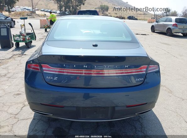 3LN6L5MU6KR607675 2019 LINCOLN MKZ HYBRID Blue 