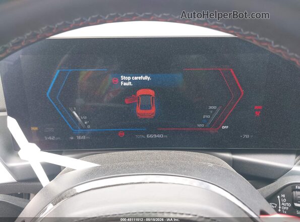 3MF13DM01P8D53132 2023 BMW M2 Orange Rear seats view