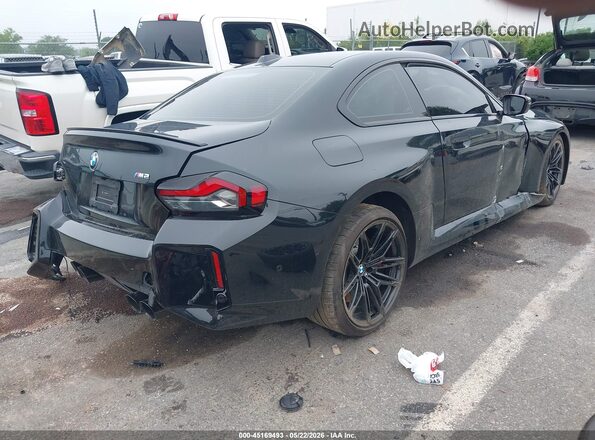 3MF13DM01P8D60307 2023 BMW M2 Black უკანა მარჯვენა