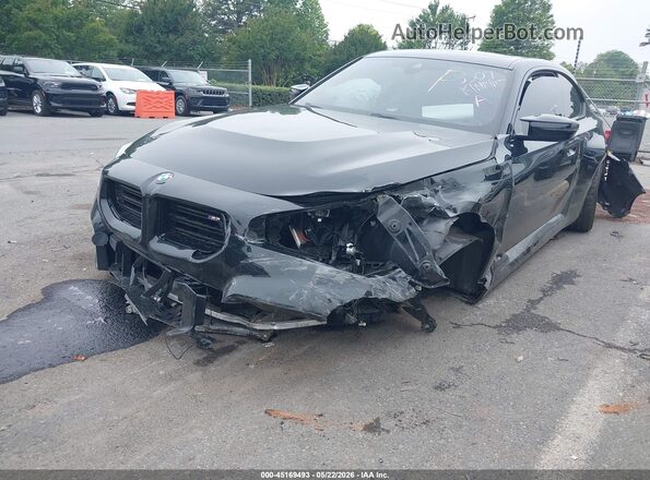 3MF13DM01P8D60307 2023 BMW M2 Black წინა ხედი