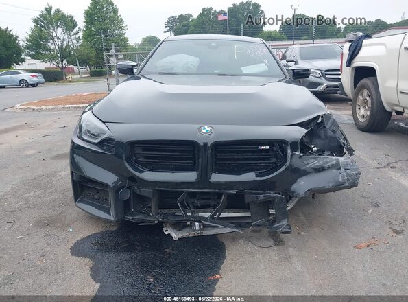 3MF13DM01P8D60307 2023 BMW M2 Black უკანა სალონის ხედი