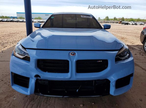 3MF13DM04P8D14986 2023 BMW M2 Синий Вид спереди