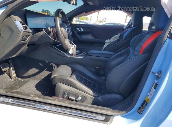 3MF13DM0XR8D84740 2024 BMW M2 Синий Вид салона спереди