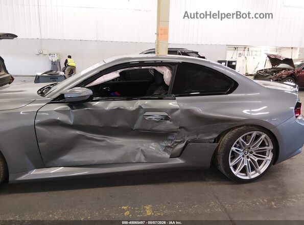 3MF23DM01S8F59323 2025 BMW M2 Gray Вид спереду