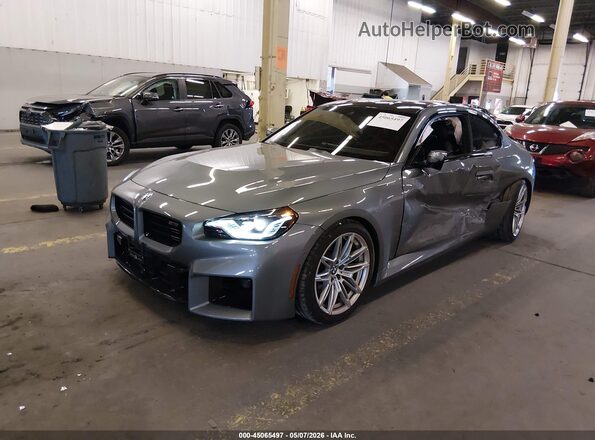 3MF23DM01S8F59323 2025 BMW M2 Gray Передня ліва чверть
