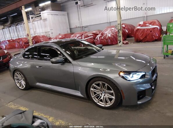 3MF23DM01S8F59323 2025 BMW M2 Gray Вид задньої частини салону