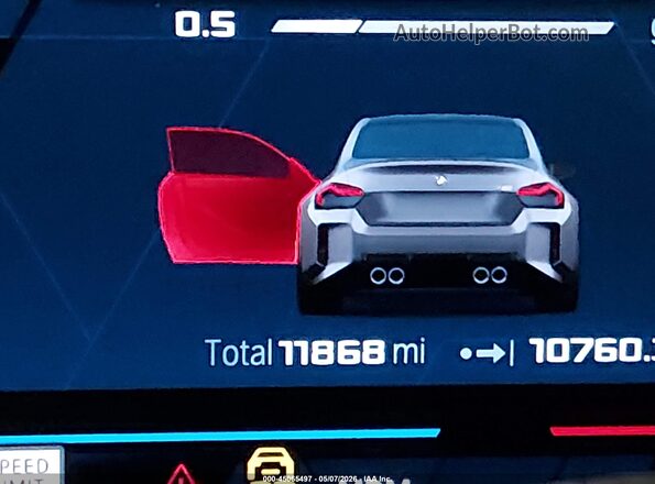 3MF23DM01S8F59323 2025 BMW M2 Gray 