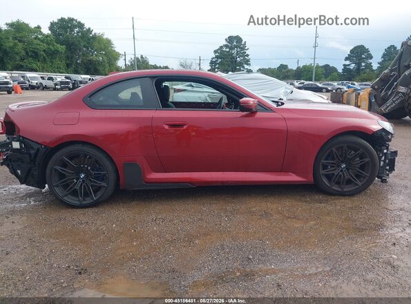 3MF23DM01T8G02818 2026 BMW M2 Red Vista interior de 360 grados