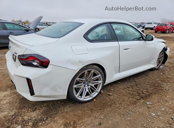 3MF23DM03T8F89229 2026 BMW M2 White Հետևի աջ