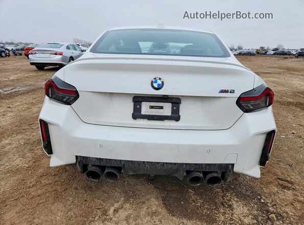 3MF23DM03T8F89229 2026 BMW M2 White Հետևի տեսք
