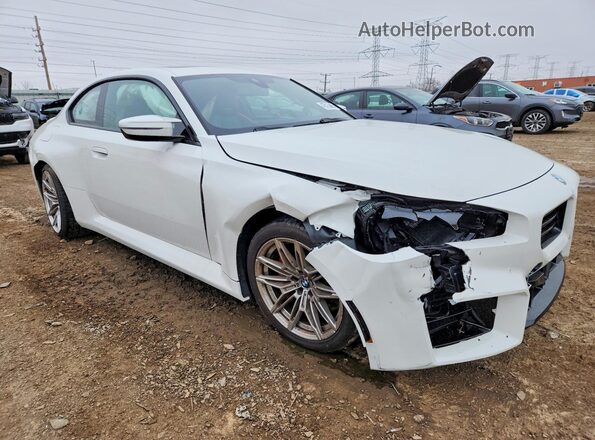 3MF23DM03T8F89229 2026 BMW M2 White Առջևի աջ