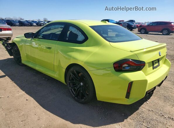 3MF23DM06S8E92394 2025 BMW M2 Зеленый Задняя левая четверть