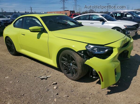 3MF23DM06S8E92394 2025 BMW M2 Зеленый Передняя правая четверть