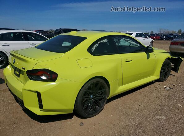 3MF23DM06S8E92394 2025 BMW M2 Зеленый Задняя правая четверть