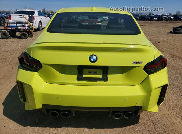 3MF23DM06S8E92394 2025 BMW M2 Зеленый Вид сзади