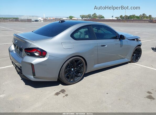 3MF23DM06S8F57745 2025 BMW M2 Gray Trasero derecho