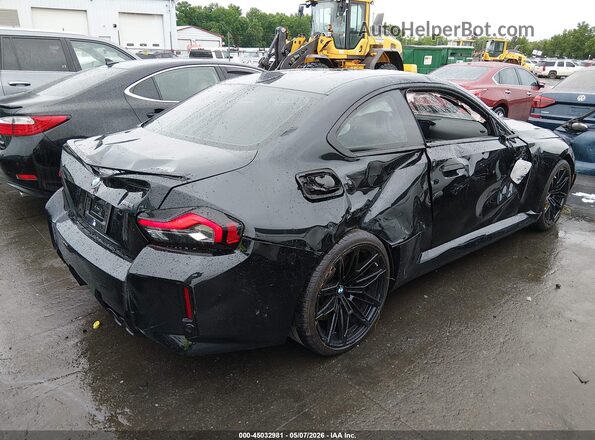 3MF23DM09S8F54919 2025 BMW M2 Black Rear right