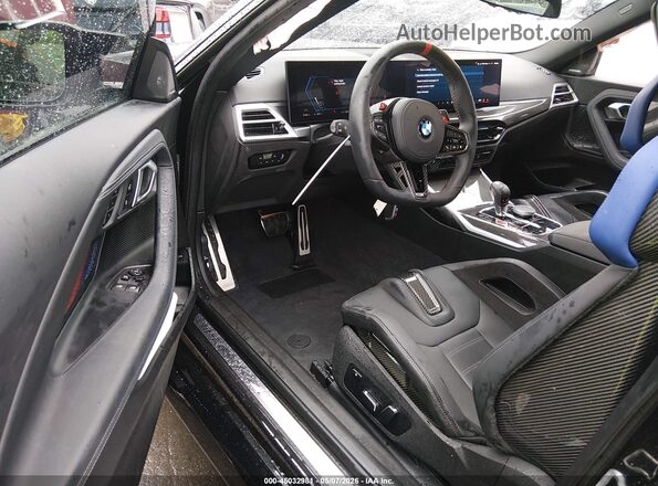 3MF23DM09S8F54919 2025 BMW M2 Black Instrument cluster view