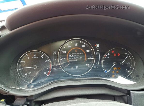 3MVDMABL3MM234153 2021 MAZDA CX-30 Красный 