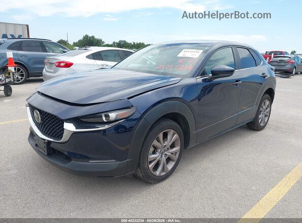 3MVDMADL5LM131196 2020 MAZDA CX-30 Blue წინა მარცხენა ხედი სამი მეოთხედიდან