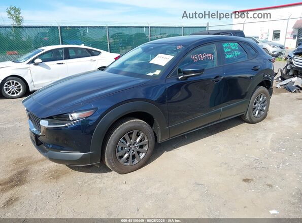 3MVDMBAL0TM142469 2026 MAZDA CX-30 Синий Передняя левая четверть