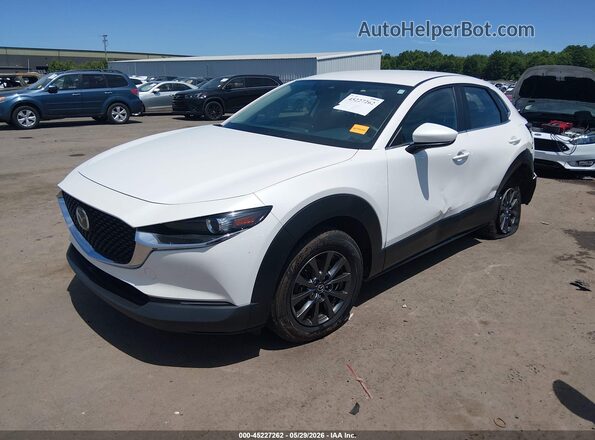 3MVDMBAL8MM206162 2021 MAZDA CX-30 White Առջևի ձախ երեք քառորդ տեսարան