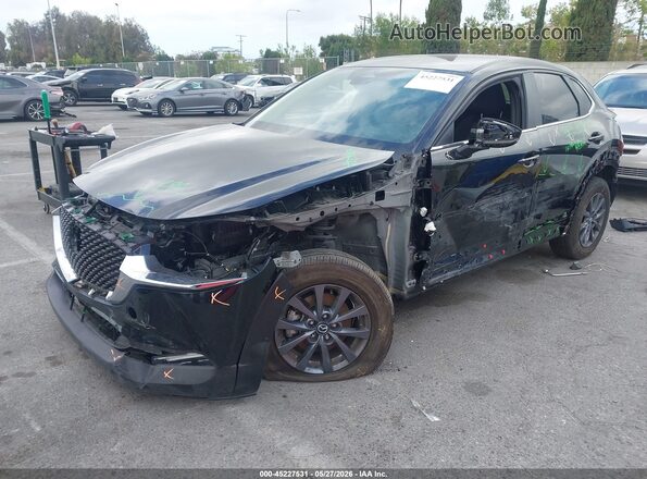 3MVDMBAM7SM798319 2025 MAZDA CX-30 Black წინა მარცხენა ხედი სამი მეოთხედიდან