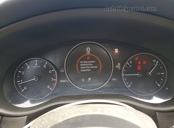 3MVDMBBL4LM106282 2020 MAZDA CX-30 Blue Widok zestawu wskaźników