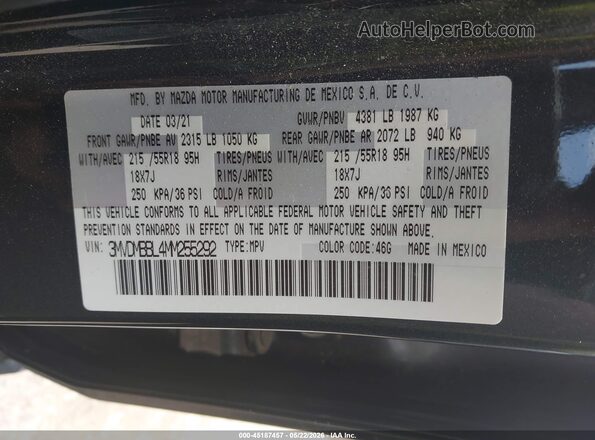 3MVDMBBL4MM255292 2021 MAZDA CX-30 Серый Вид подкапотного пространства