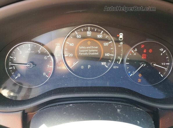 3MVDMBBL6MM243404 2021 MAZDA CX-30 Blue ხელსაწყოთა პანელის ხედი