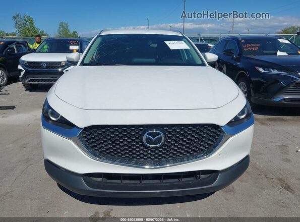 3MVDMBBL6NM413083 2022 MAZDA CX-30 White Vista del cuadro de instrumentos