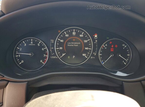 3MVDMBBM7SM771698 2025 MAZDA CX-30 Синий Вид щитка приборов