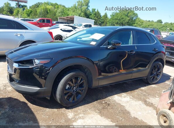 3MVDMBBMXSM789340 2025 MAZDA CX-30 Black სალონის 360-გრადუსიანი ხედი