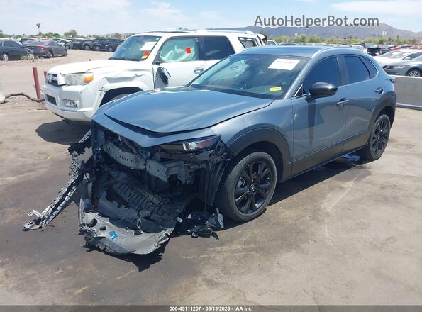 3MVDMBCM4RM665587 2024 MAZDA CX-30 Gray Առջևի ձախ երեք քառորդ տեսարան