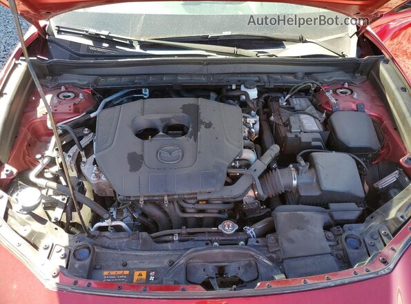 3MVDMBCM6SM772792 2025 MAZDA CX-30 Red Vista del compartimento del motor