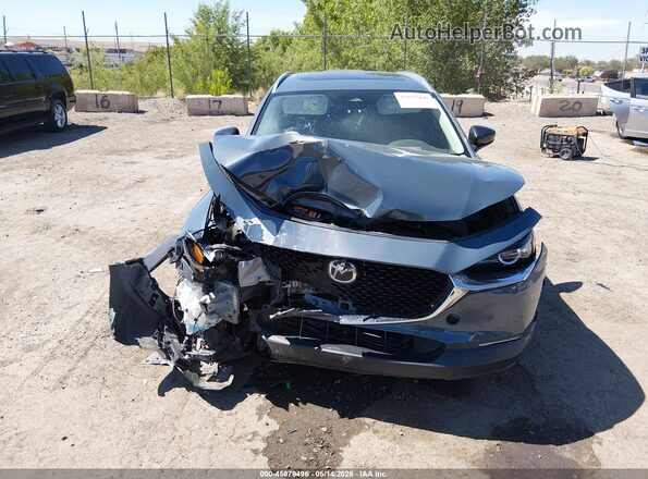3MVDMBCM9RM613145 2024 MAZDA CX-30 Blue Instrument cluster view