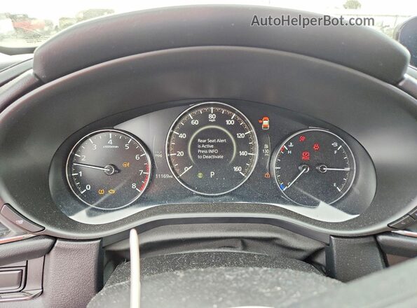3MVDMBCMXRM607130 2024 MAZDA CX-30 Gray ხელსაწყოთა პანელის ხედი