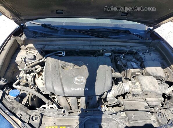 3MVDMBDL2NM407438 2022 MAZDA CX-30 Blue Вид задньої частини салону