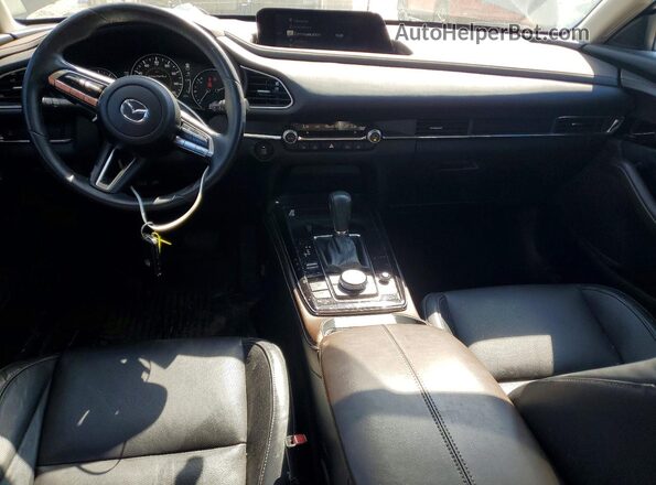 3MVDMBDL2NM407438 2022 MAZDA CX-30 Blue Вид панелі приладів